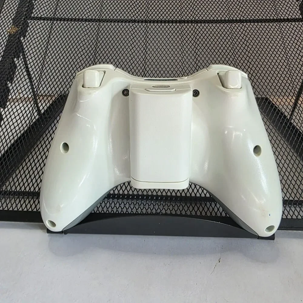 Microsoft Xbox 360 Wireless Controller White Gray WC01 Tested OEM